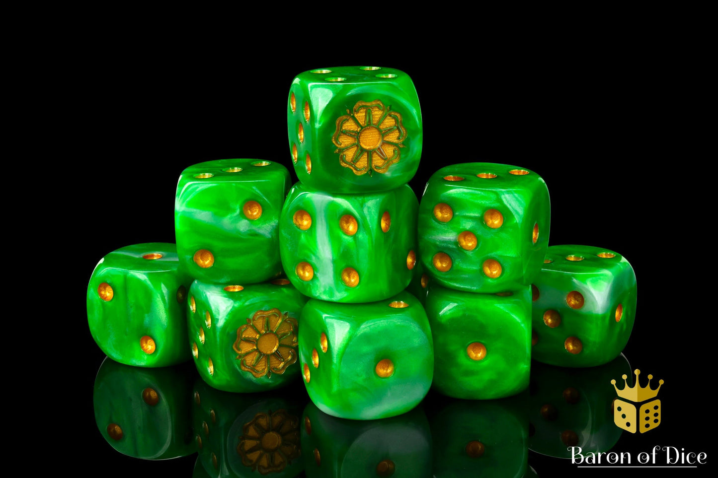 Rose 16Mm Dice