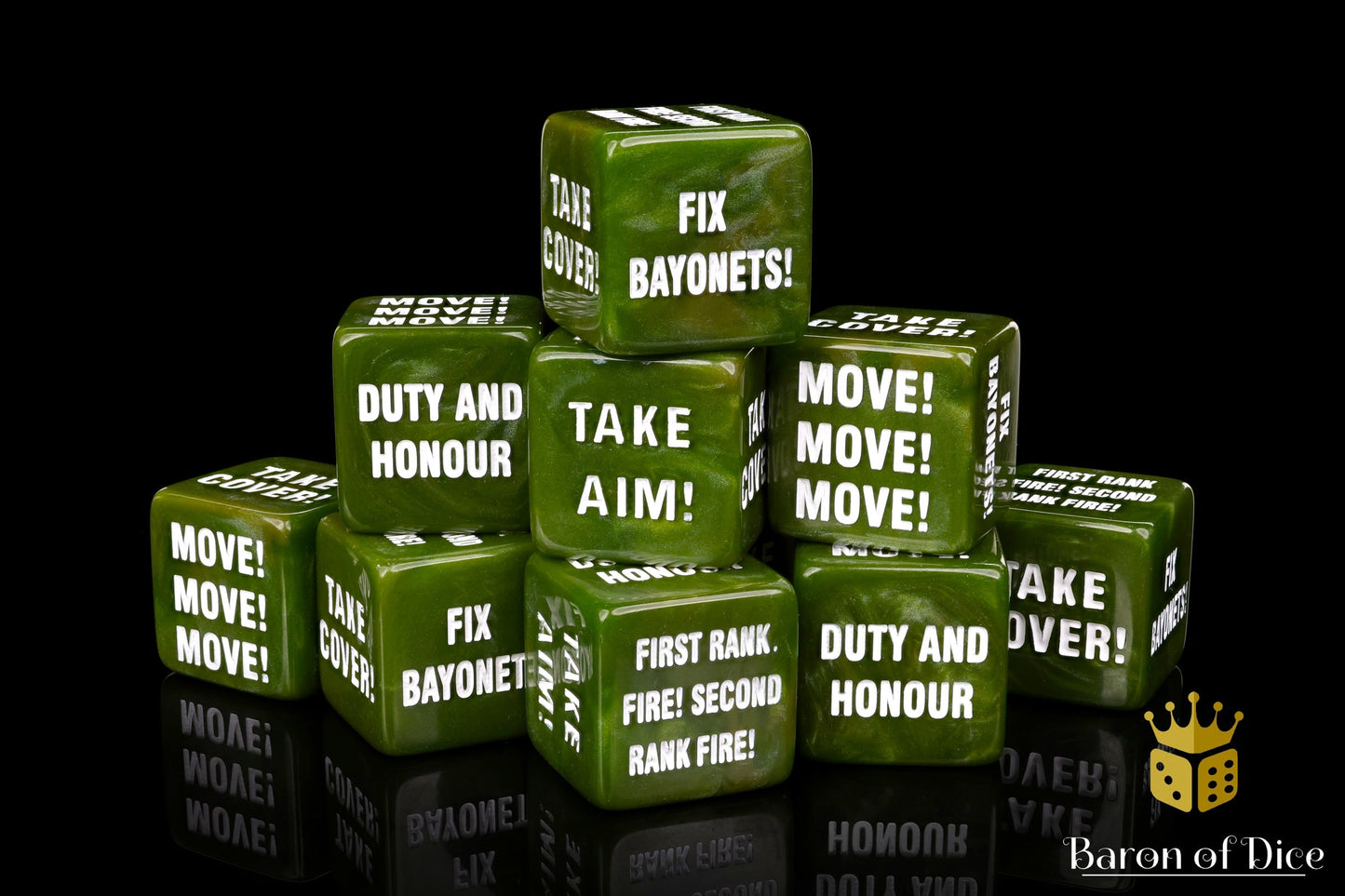 Guard Order Dice Set (X10 Count)
