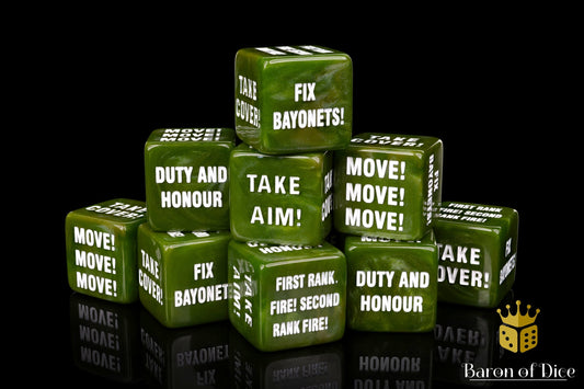 Guard Order Dice Set (X10 Count)