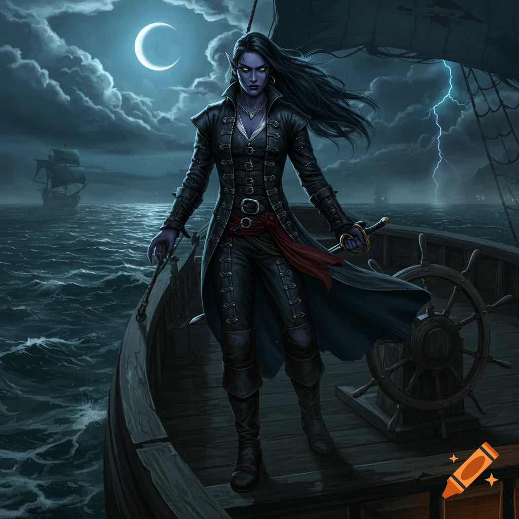 The Great Storm Fleet: Dark Elf Pirates