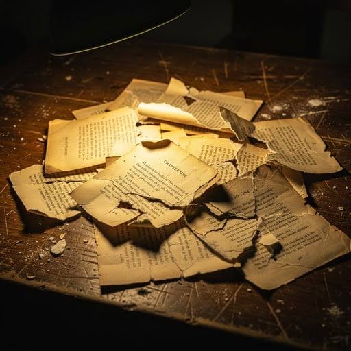 Gift Card: Pages ripped from the Space Book
