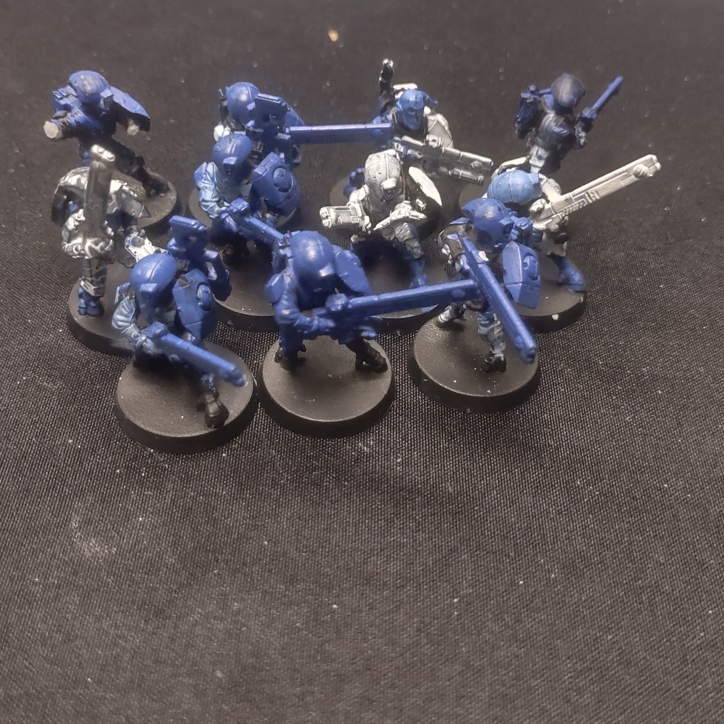 Tau Fire Warriors Strike Team Preowned