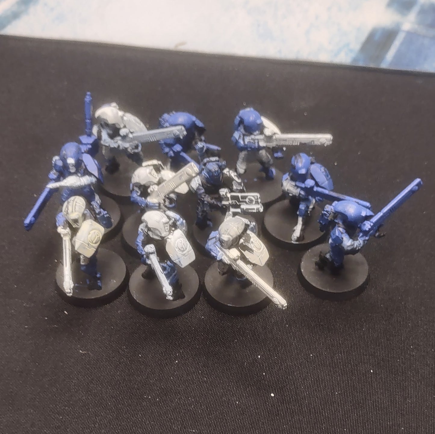 Tau Fire Warriors Strike Team Preowned