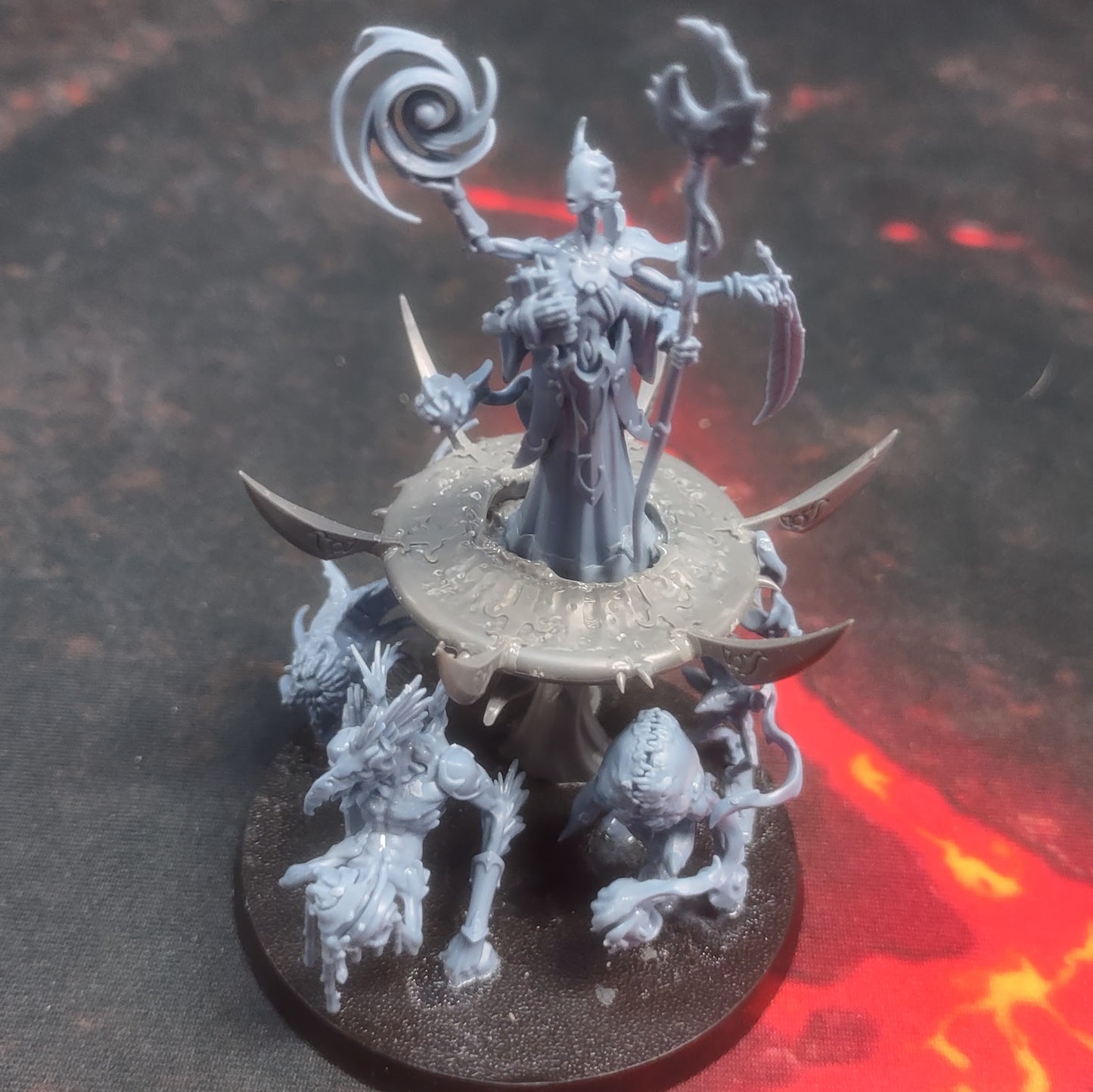 Kit Bashed Herald Of Tzeentch