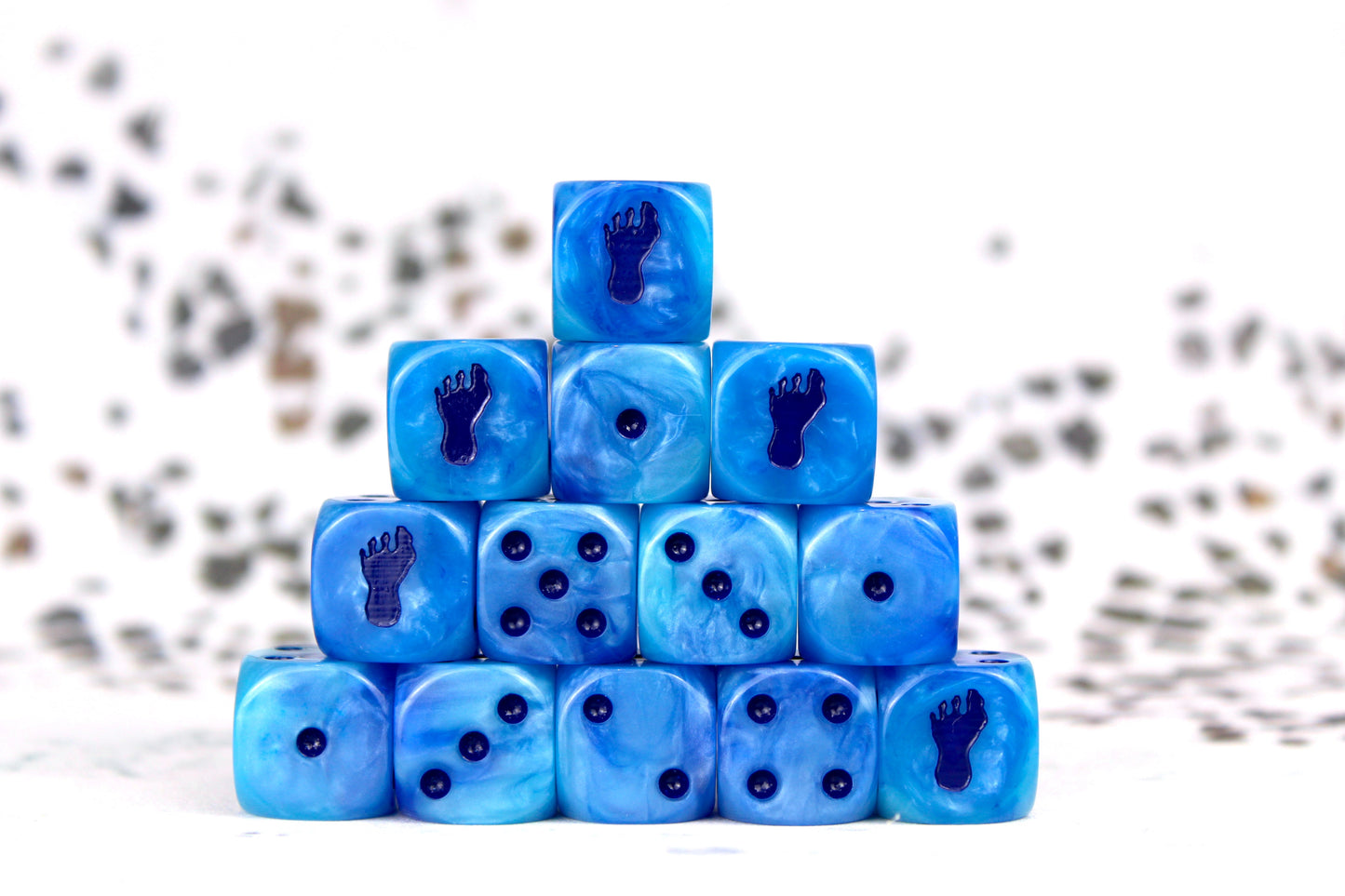 Giant Footprint, Blue Frost, Dice