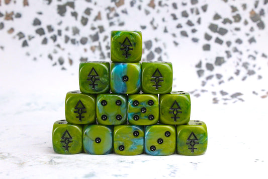 Reclusive Space Elf 16Mm Dice 3