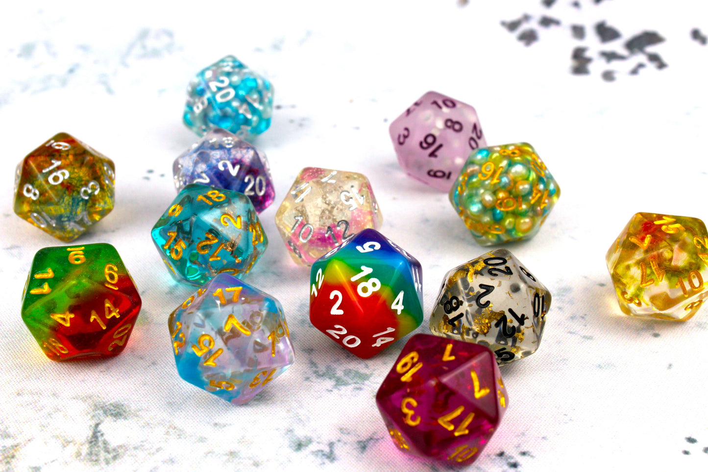 Single D20, Polyhedral Die