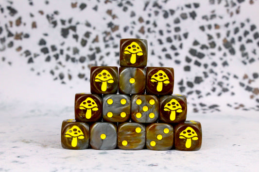 Shroom' Variety 16Mm Dice