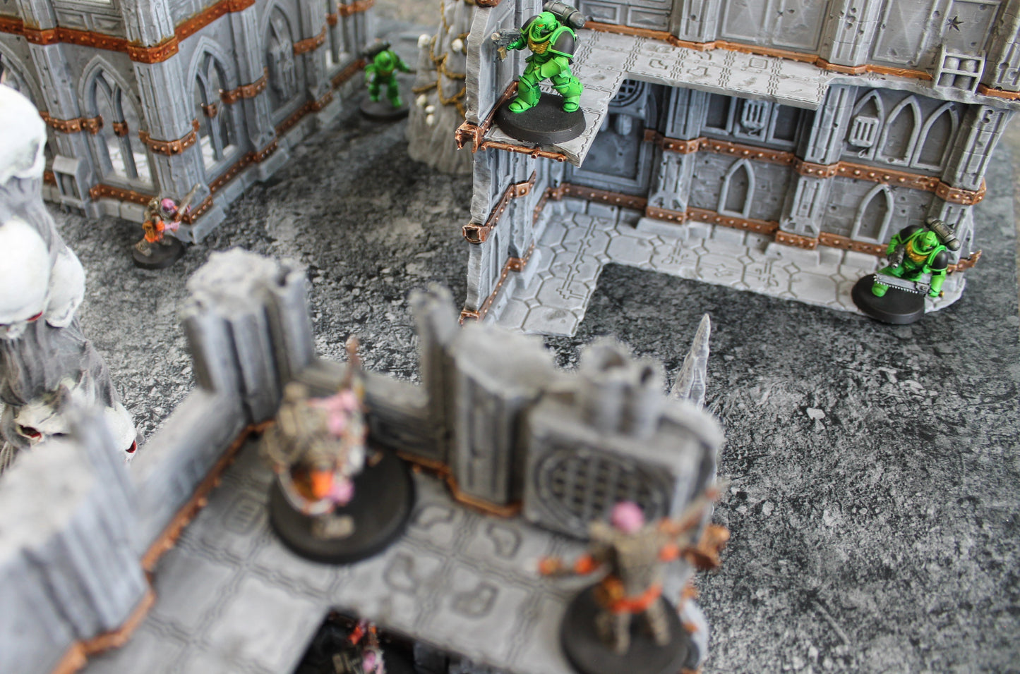 Ashen Wastelands - Neoprene Battle Mat - Baron of Dice
