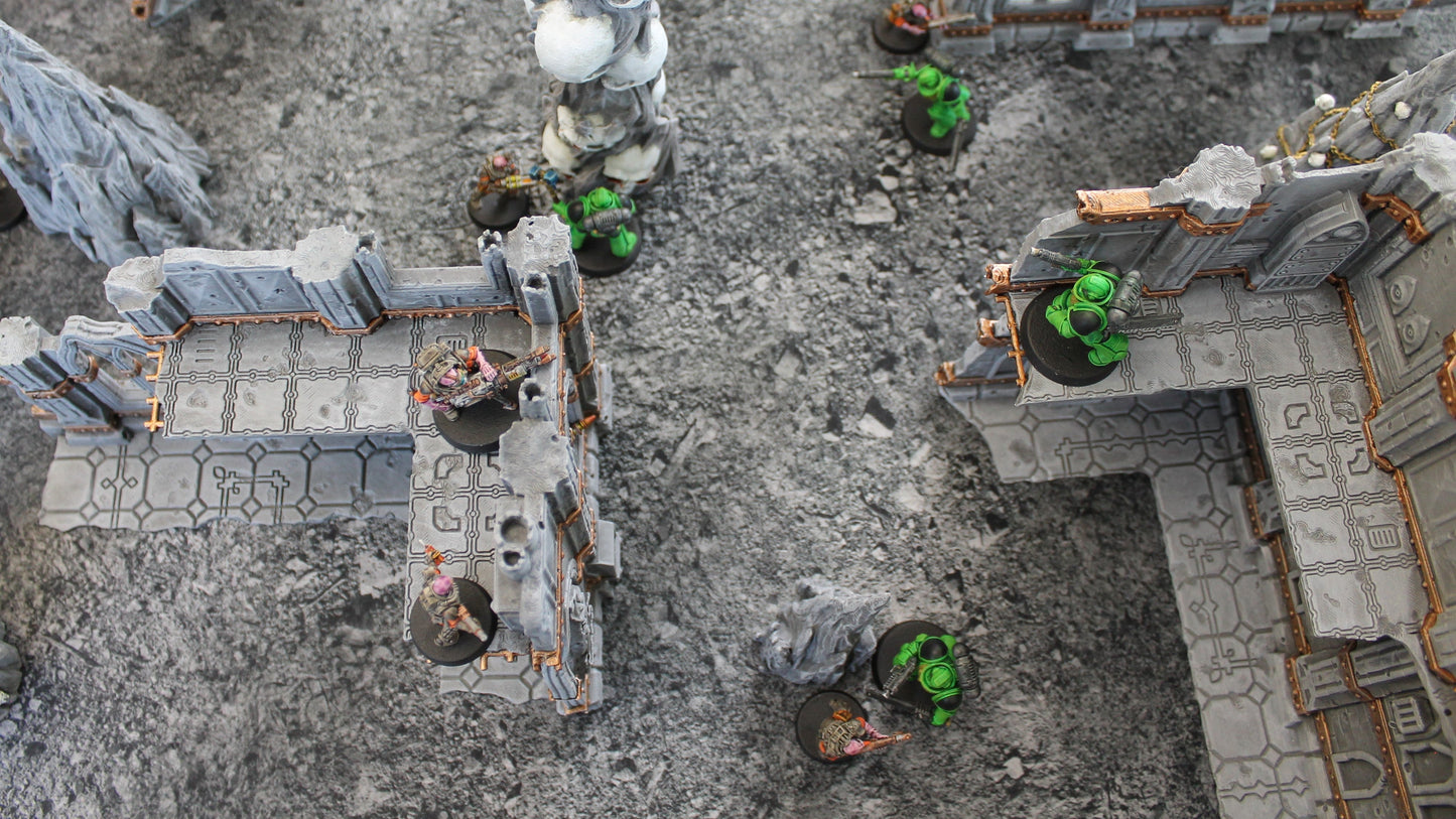 Ashen Wastelands - Neoprene Battle Mat - Baron of Dice