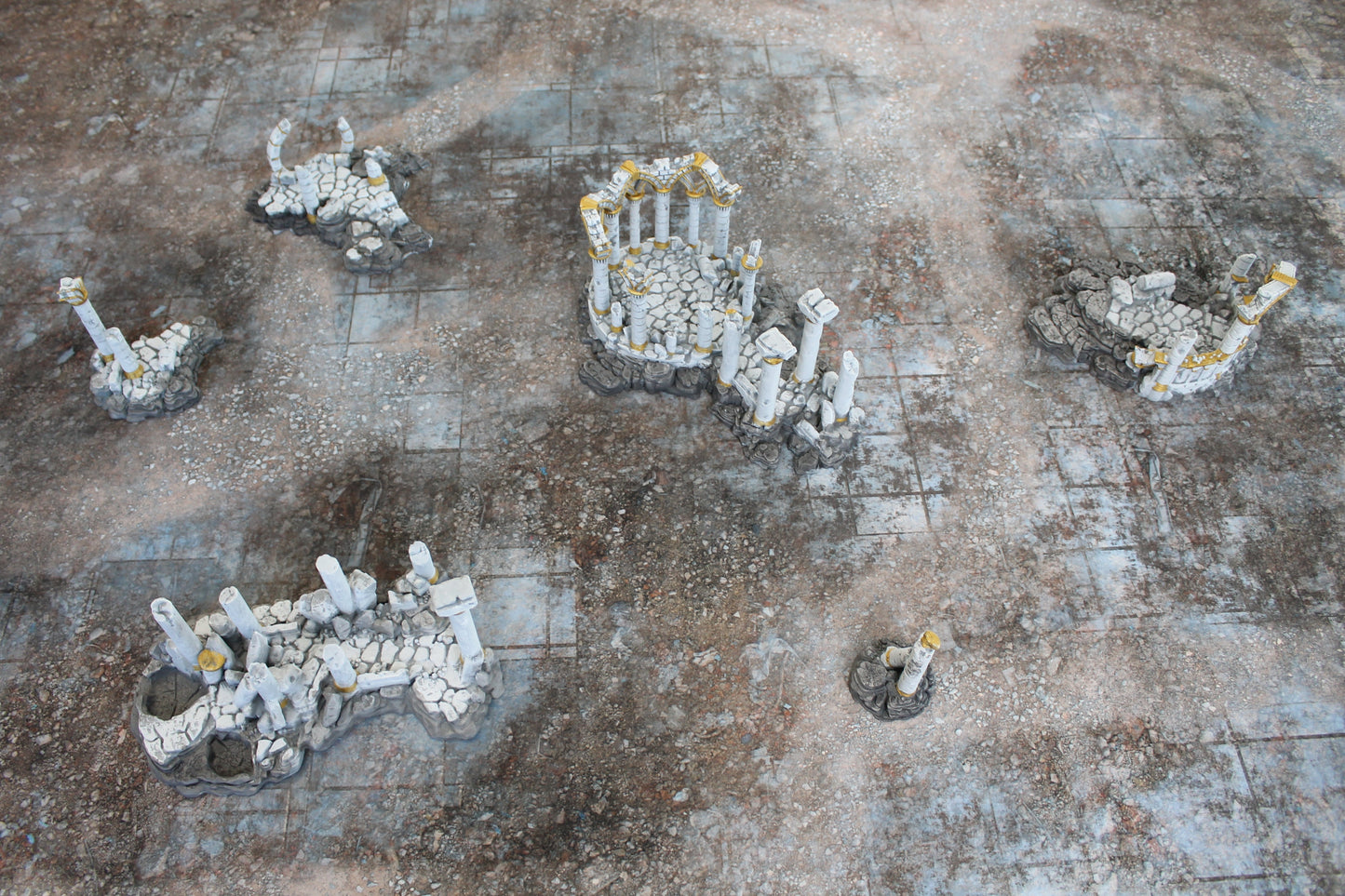 Urban Ruins - Neoprene Battle Mat - Baron of Dice