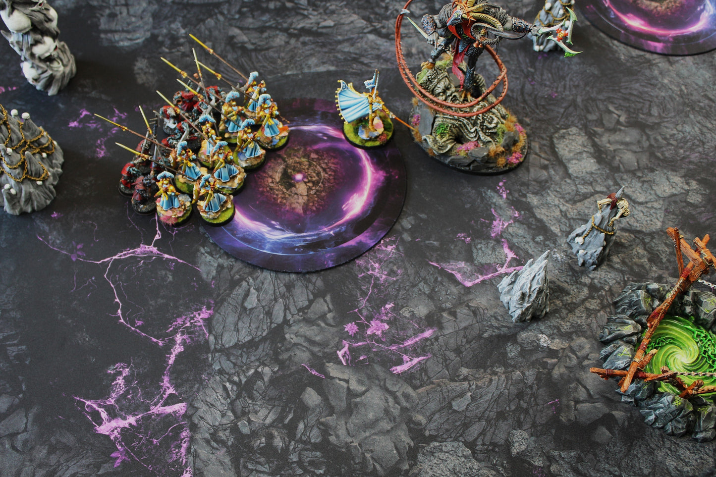 Tainted Cavern - Neoprene Battle Mat - Baron of Dice