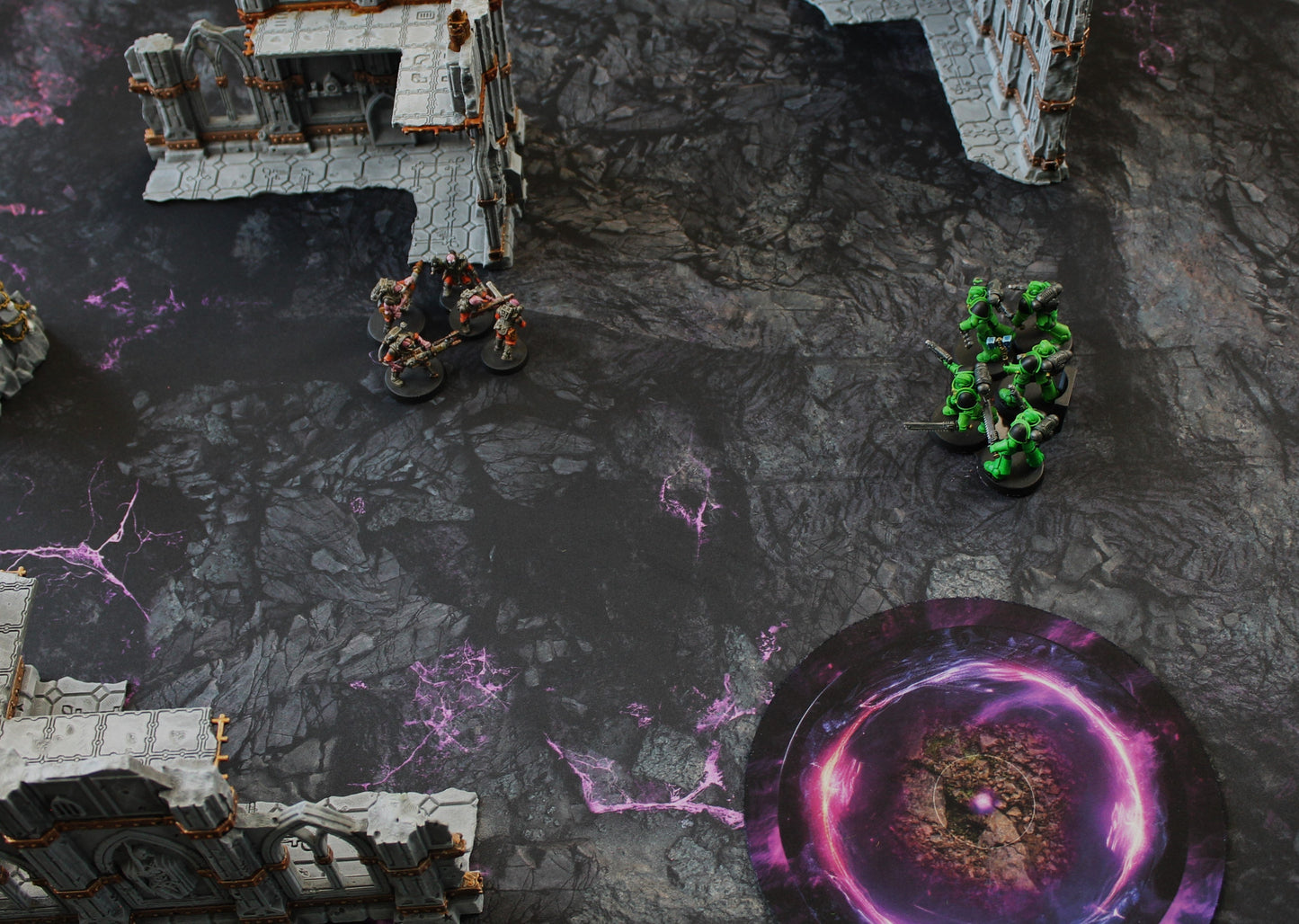 Tainted Cavern - Neoprene Battle Mat - Baron of Dice