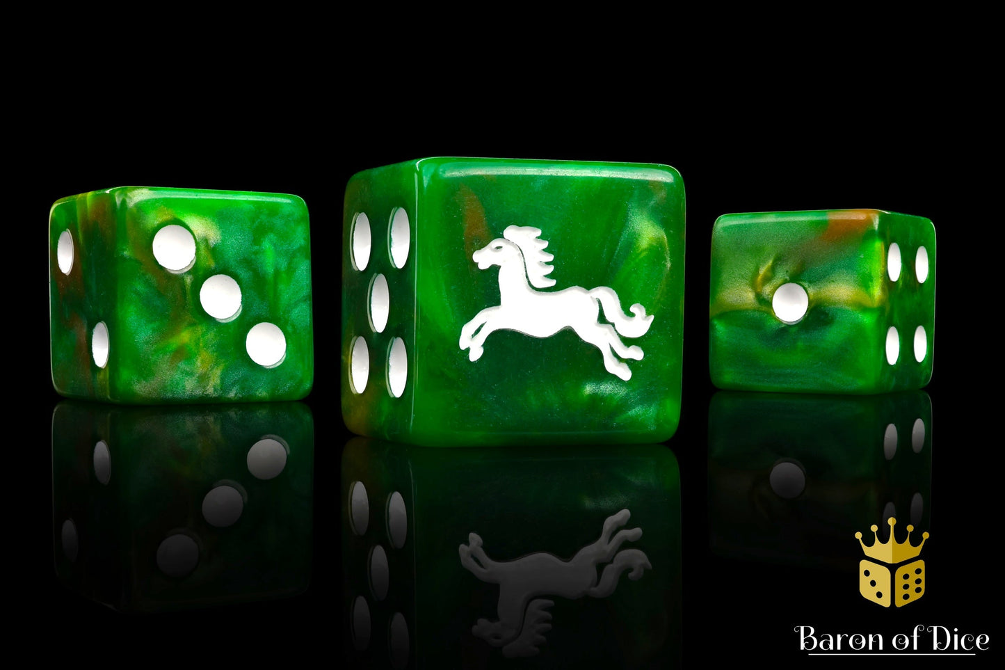 Horse, Square 16Mm Dice