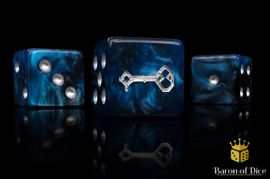 Dwarven Key, Square 16Mm Dice