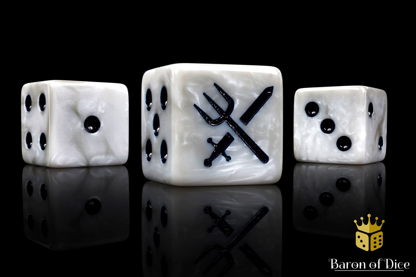 Lake Militia, Square 16Mm Dice