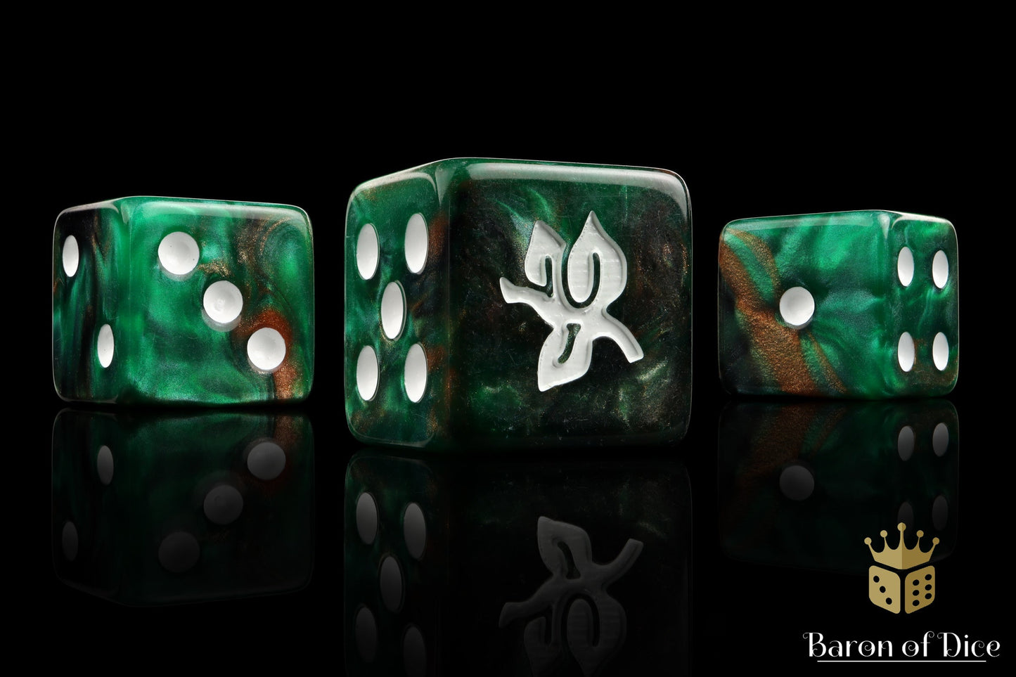 Old Forest, Square 16Mm Dice