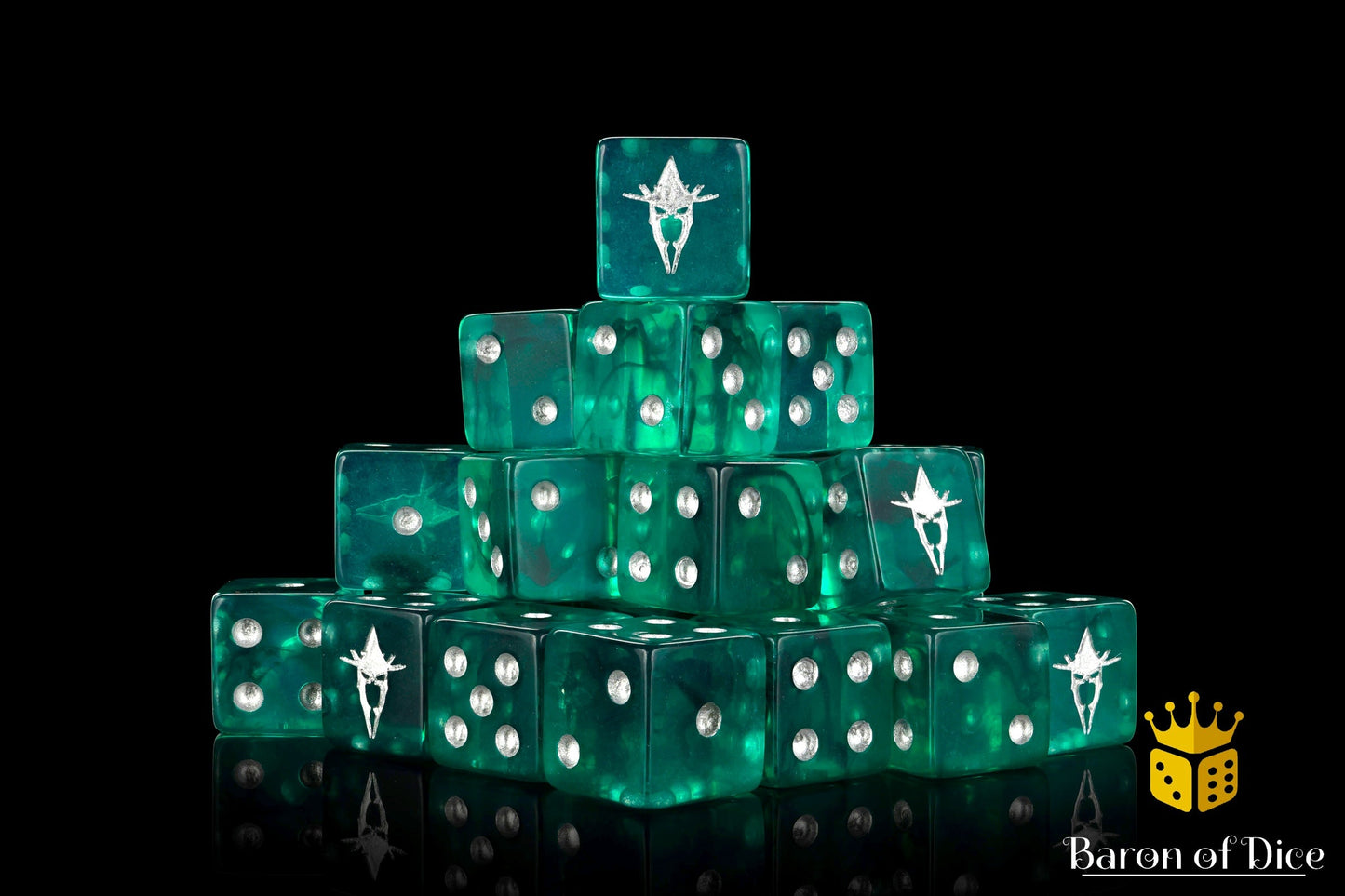 Spectral Knight, Square 16Mm Dice