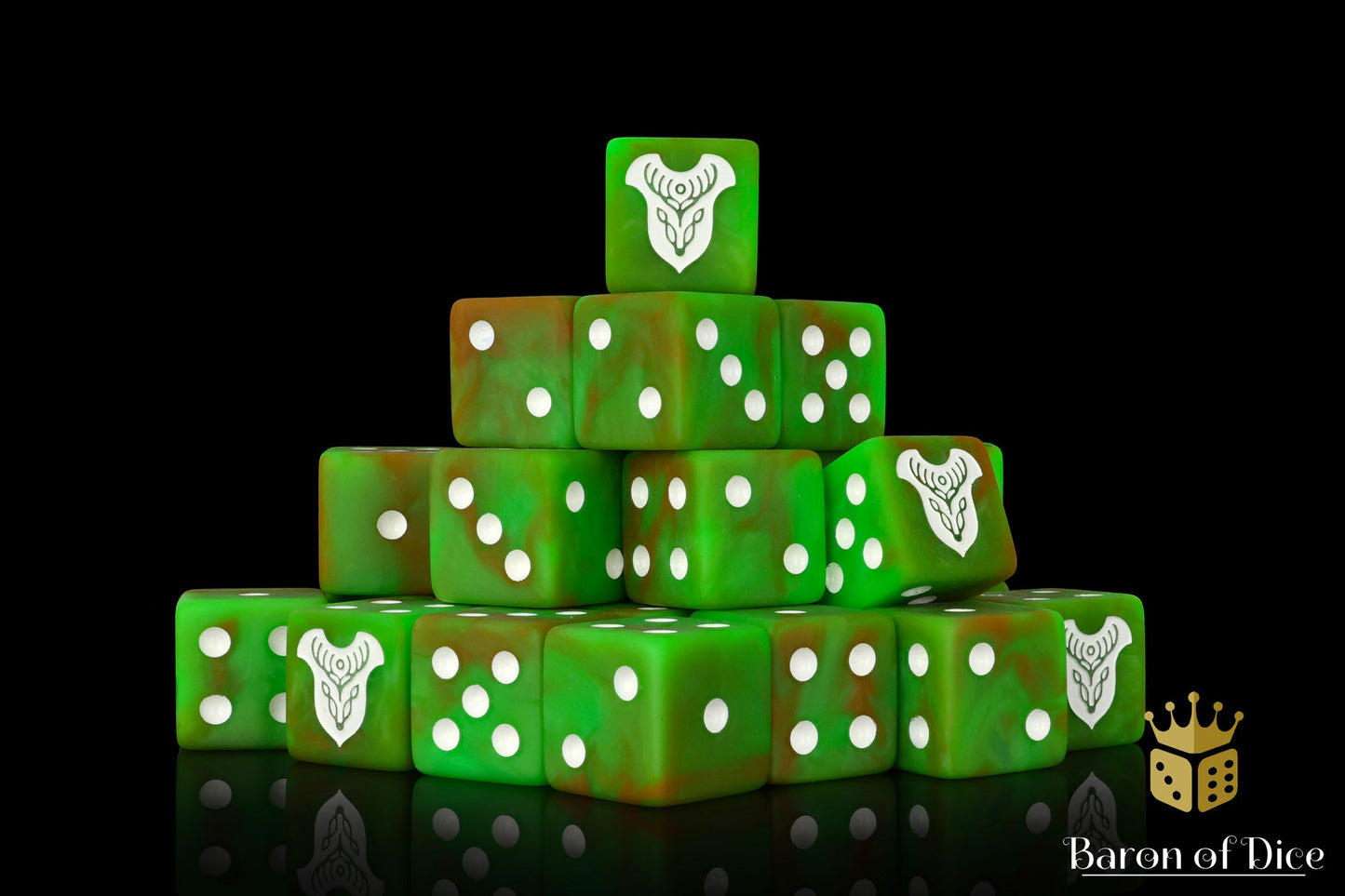 Stag, Square 16Mm Dice