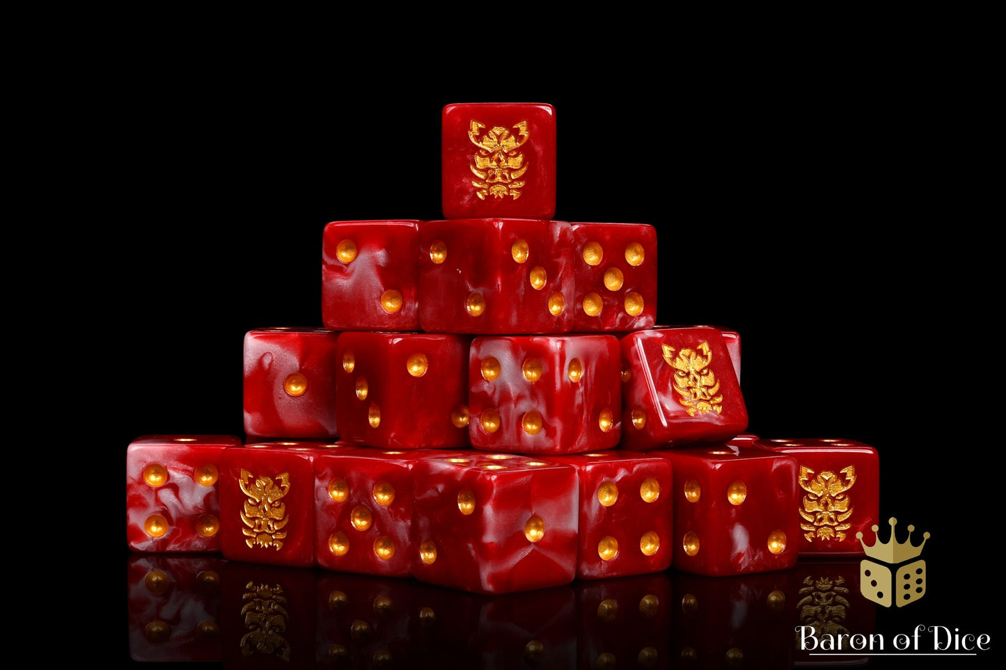 Iron Boars, Square 16mm Dice