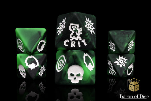 Pork Roll Protocol Dice - D8 Set