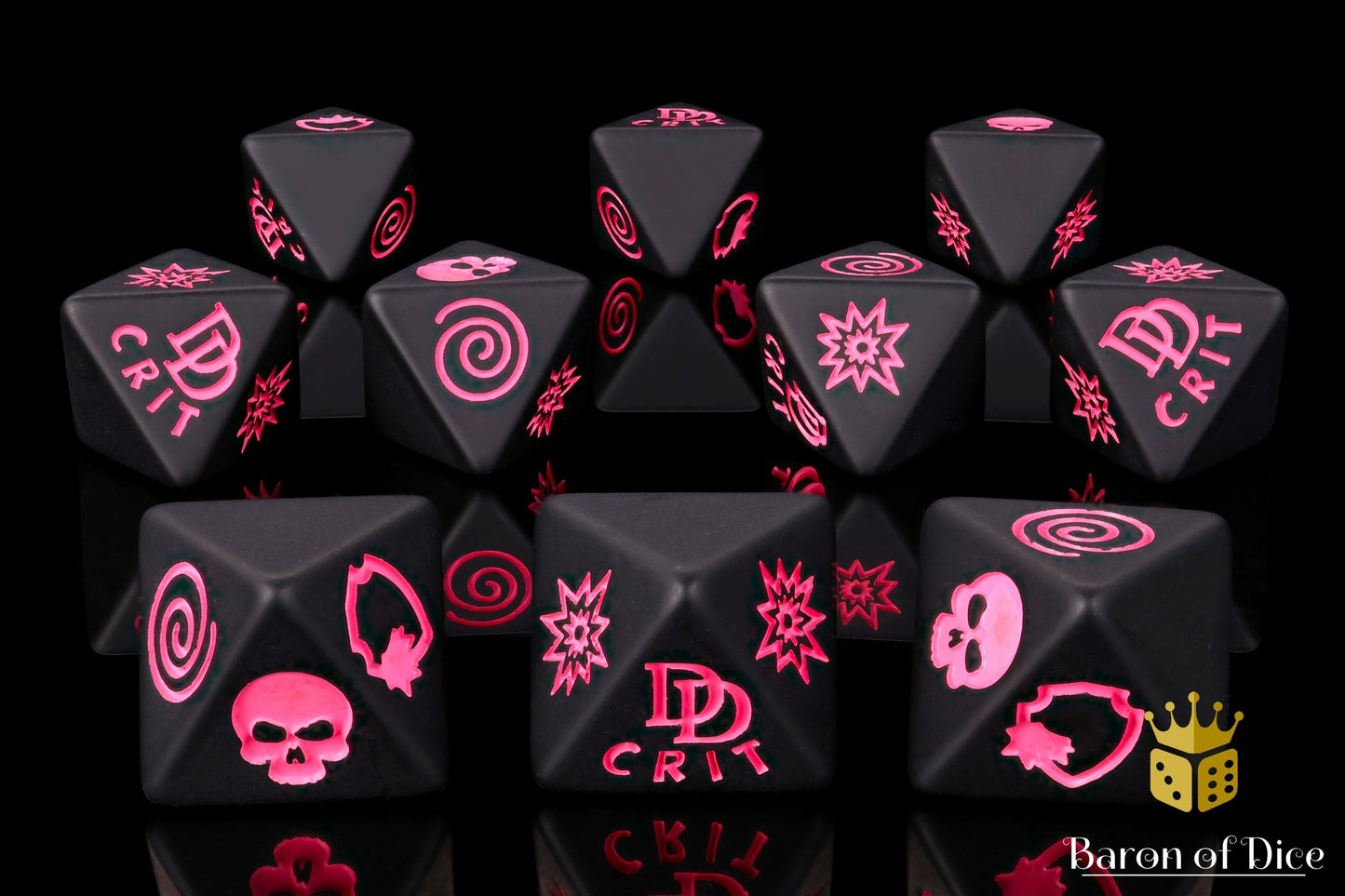 Hells Kitchen D8 Dice Set