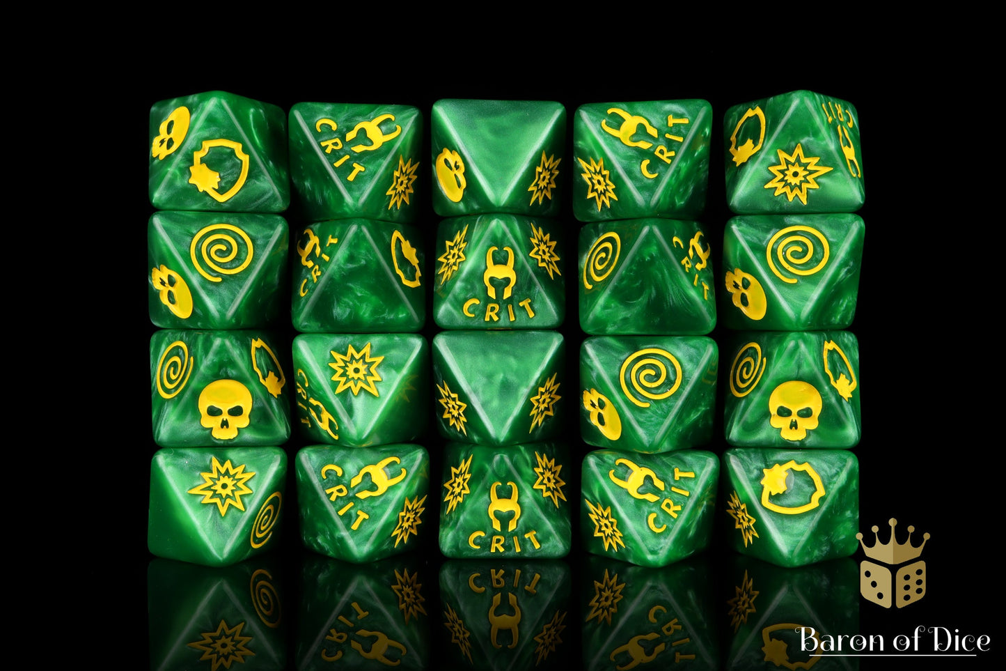 Loki'S Mischief D8 Dice Set