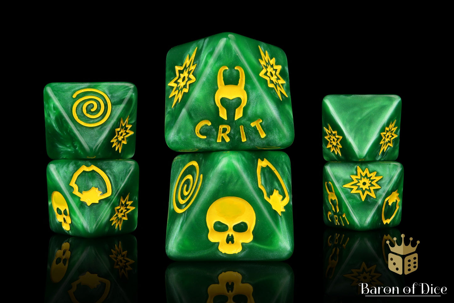 Loki'S Mischief D8 Dice Set