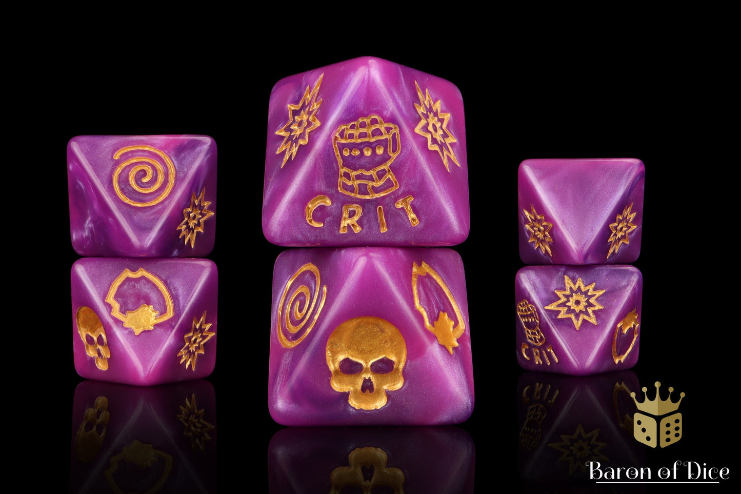 Power Fist D8 Dice Set