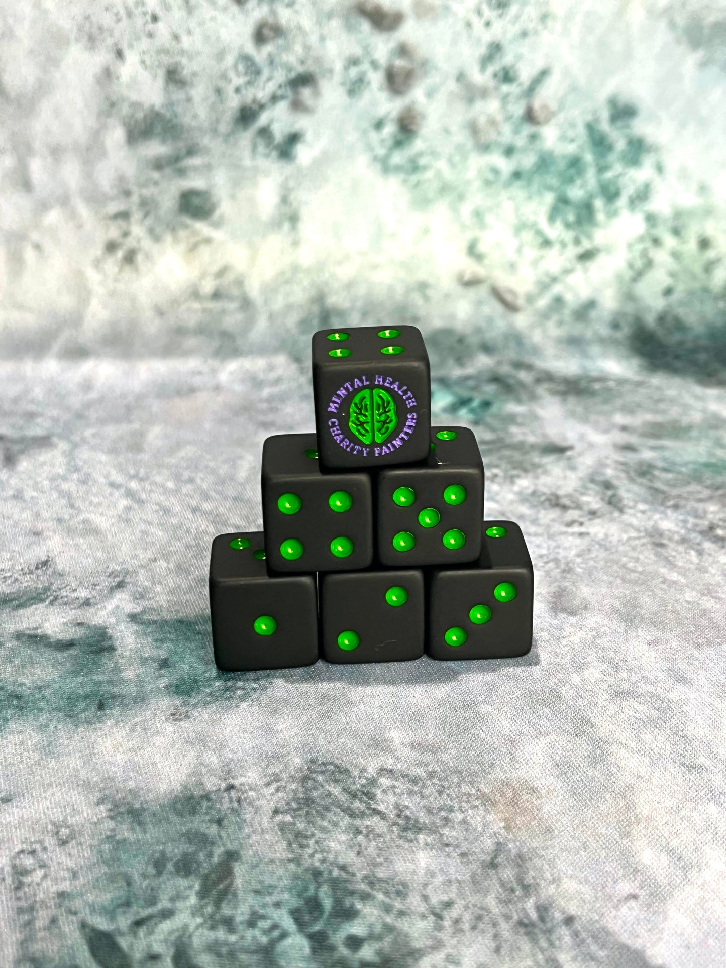 Official, Mental Health Charity Partners (Mhcp), 16Mm Dice