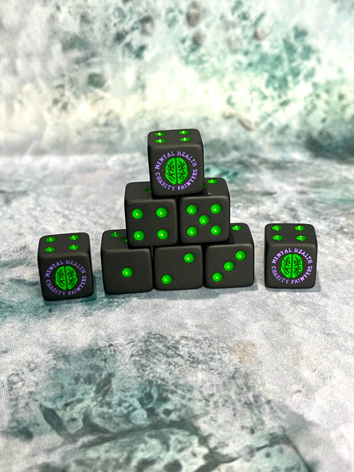 Official, Mental Health Charity Partners (Mhcp), 16Mm Dice