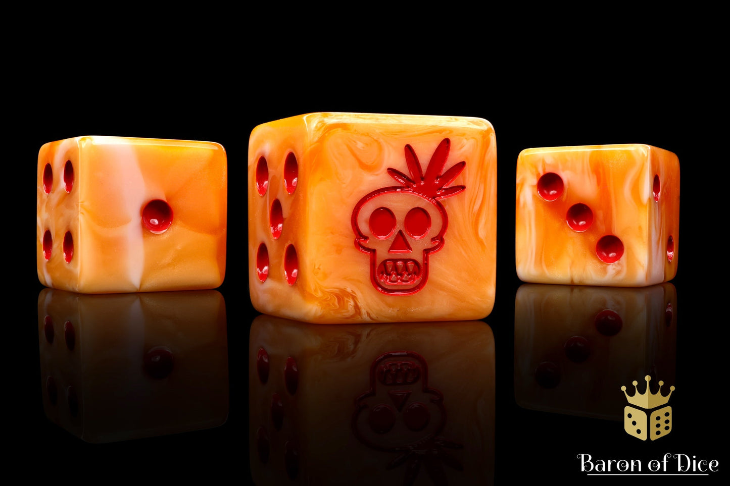 Mayan Skull, Officially Licensed Mythic Earth 16Mm Dice