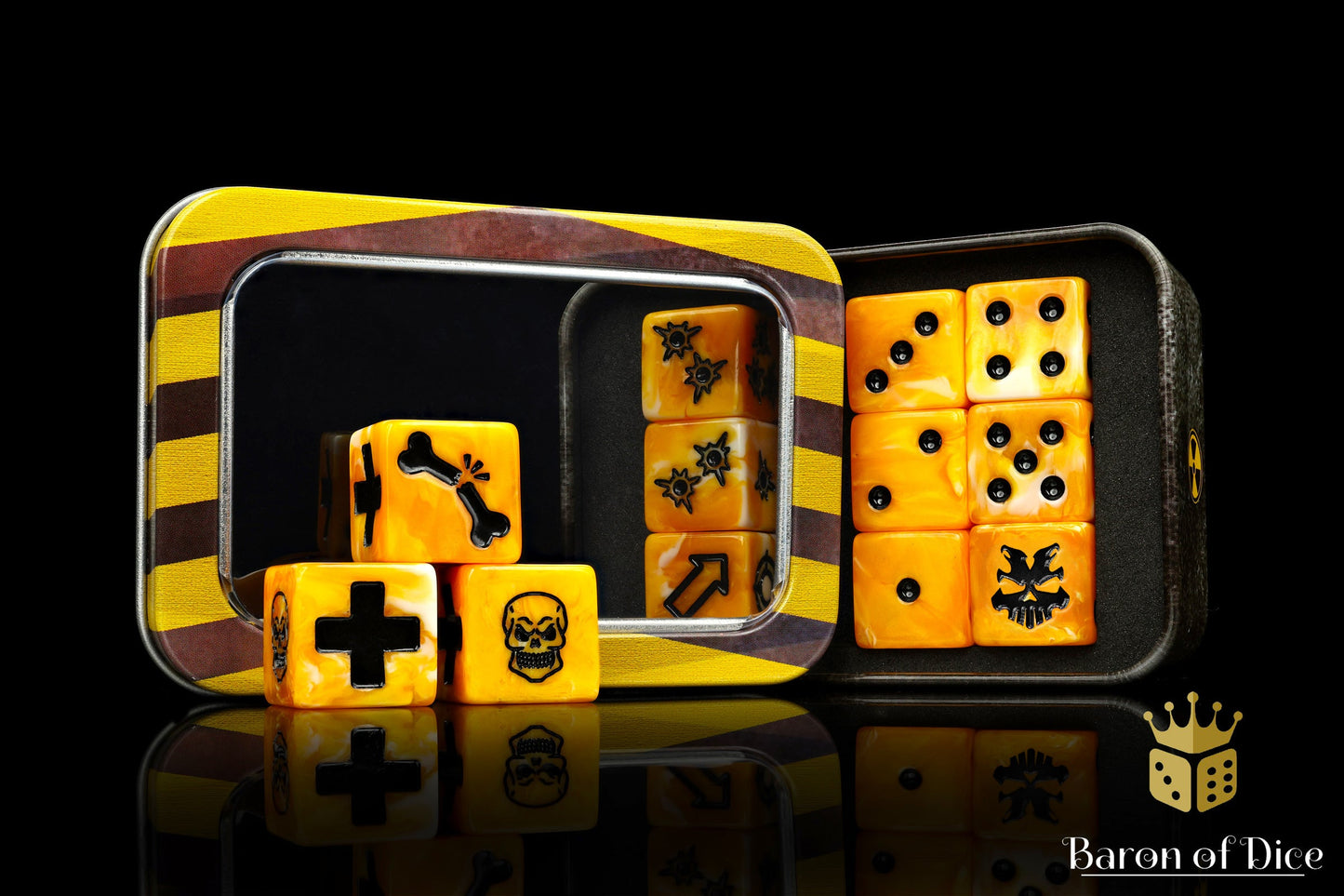 Tiger Stripe, Skirmish Set, Dice