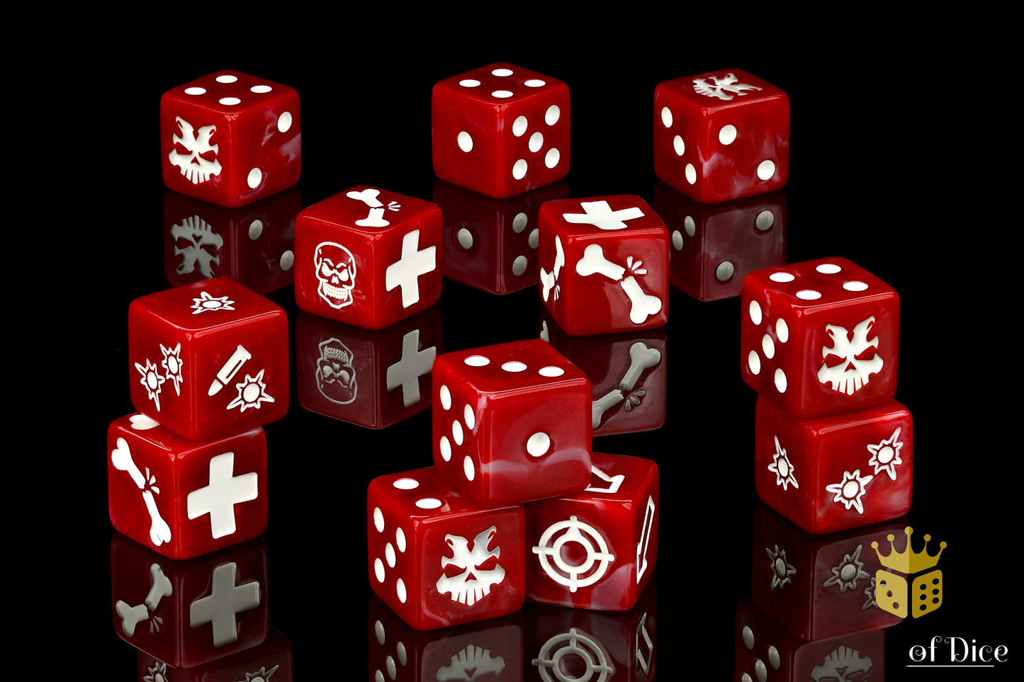 Red Butcher, Skirmish Set, Dice