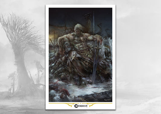 Preorder Conquest Iconic Art Print - The Nords Svarthgalm