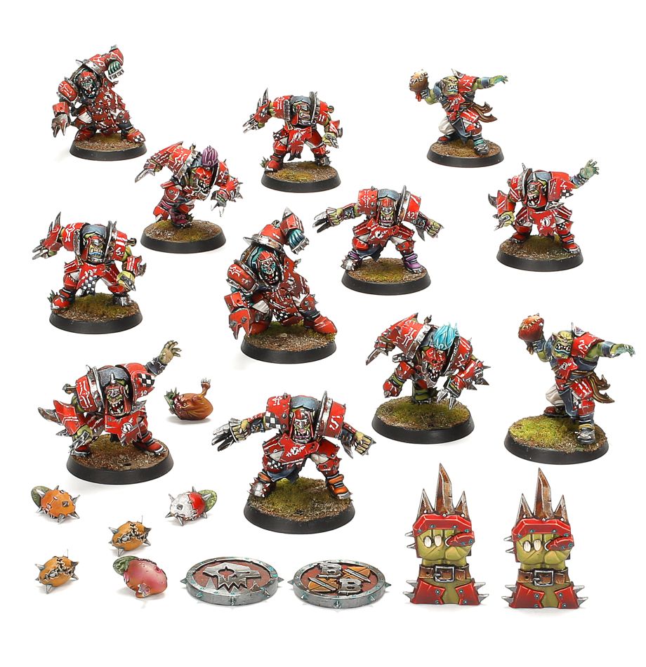 thumbnail image 2 of Games Workshop Blood Bowl Dice – Khorne, Snotling, Amazon, Ogre, Imperial, Necromantic, Elven Teams 2 of 6