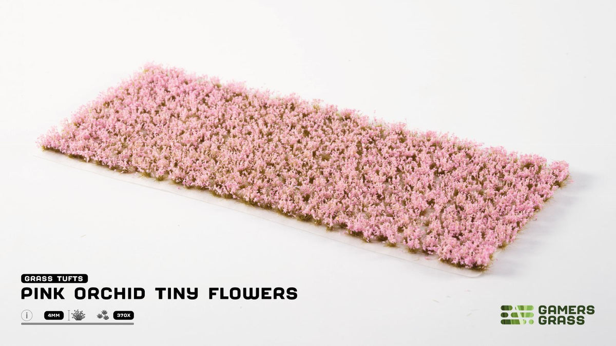 Gamers Grass | Tiny Flower Tuft Set | Pink Orchid – Chaos Legion Gaming