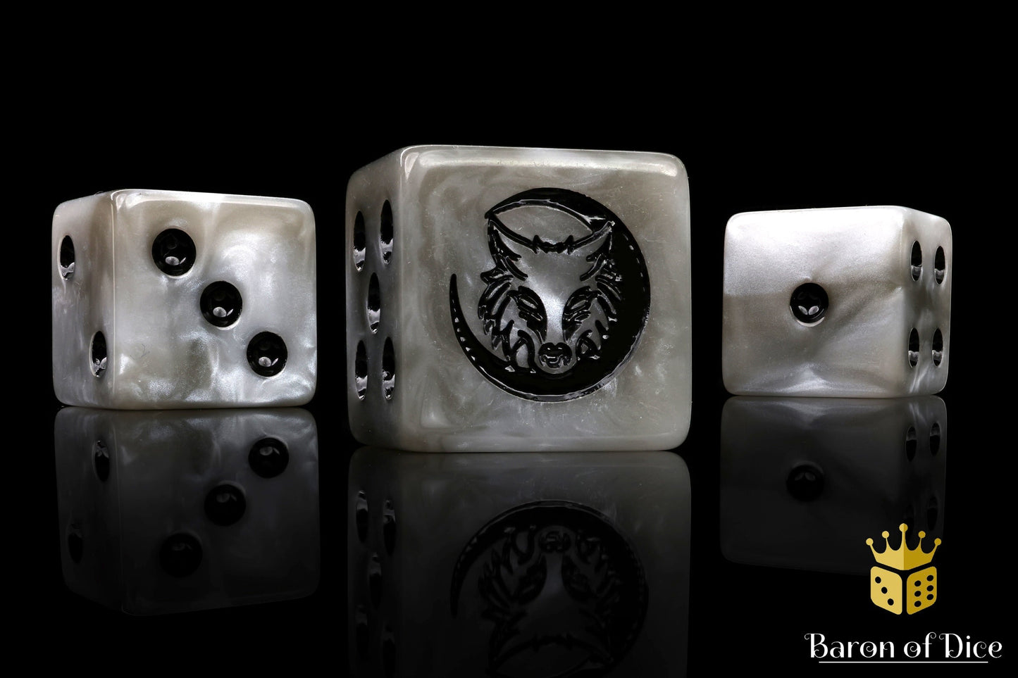 Howling Wolf 16Mm Dice 2