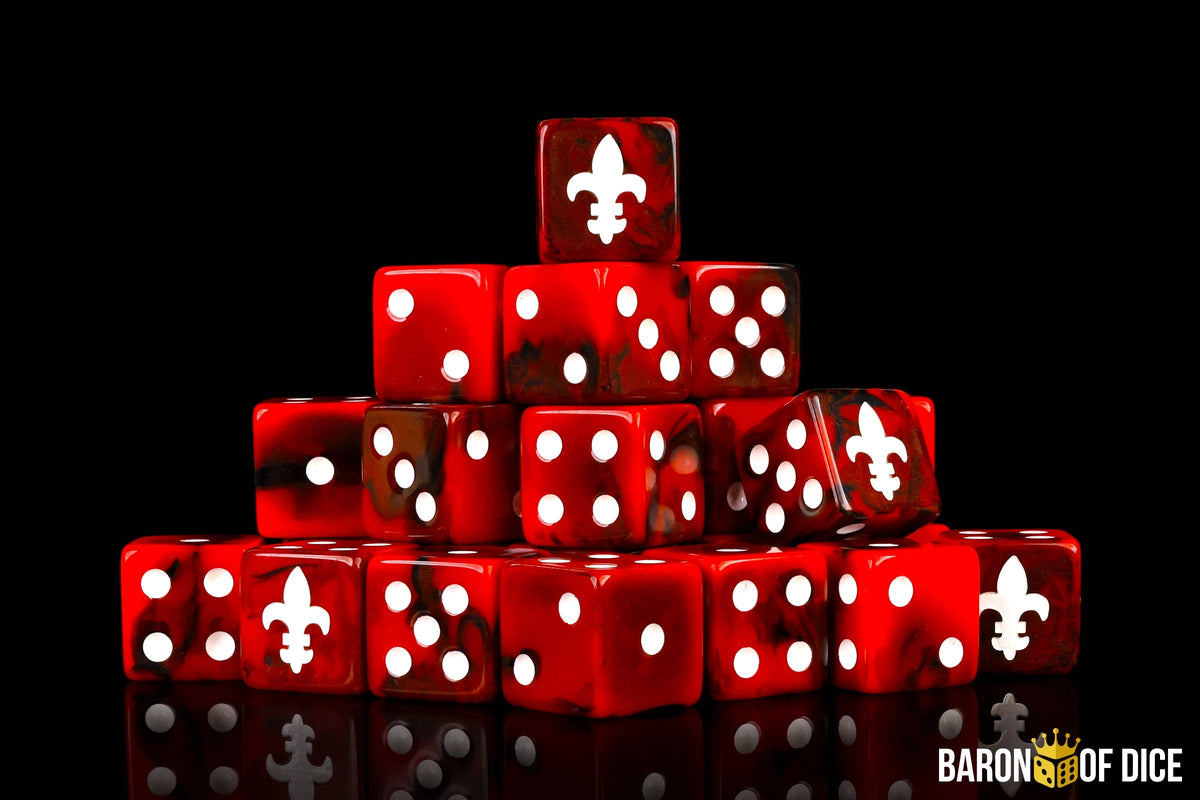 Fleur De Lis - Red