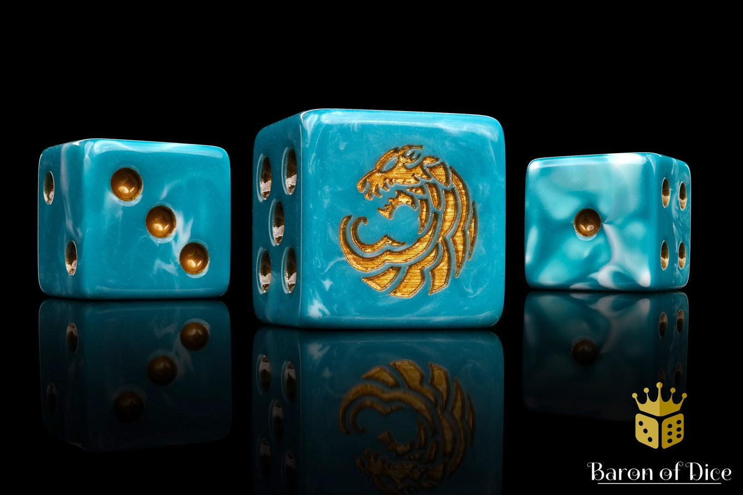 Tribal Wolf 16Mm Dice