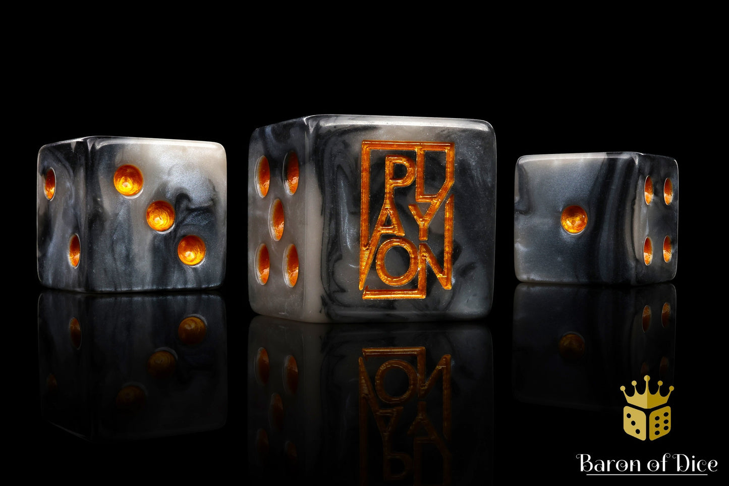 Play on Tabletop Official Dice - Steel (2024 LE)
