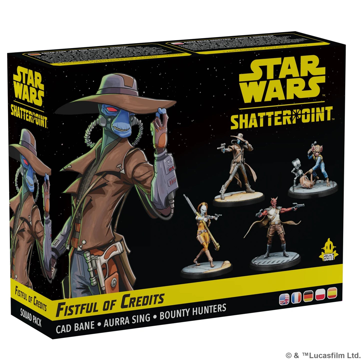 Star Wars: Shatterpoint - Fistful Of Credits: Cad Bane Squad Pack