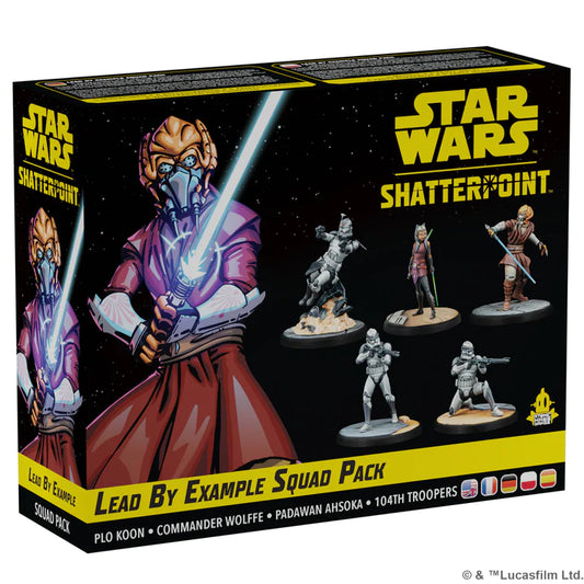 Star Wars: Shatterpoint - Lead By Example Squad Pack Pre-Order Comes Out 02/16/2024