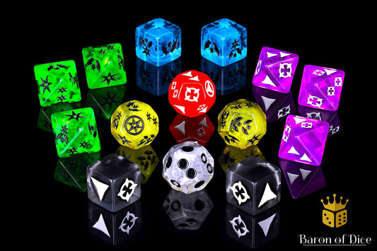 Galactic Rpg, Dice Set