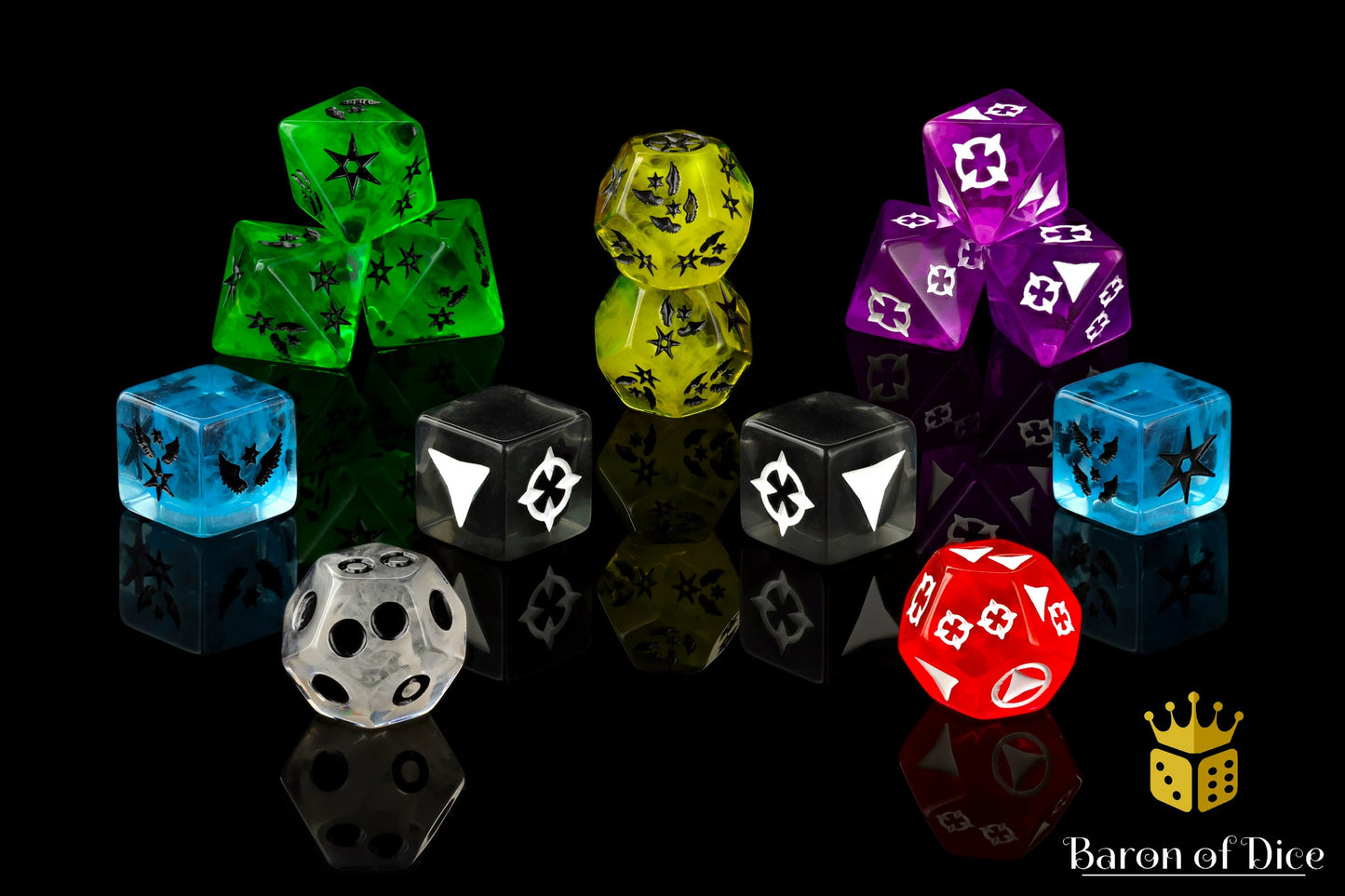 Galactic Rpg, Dice Set