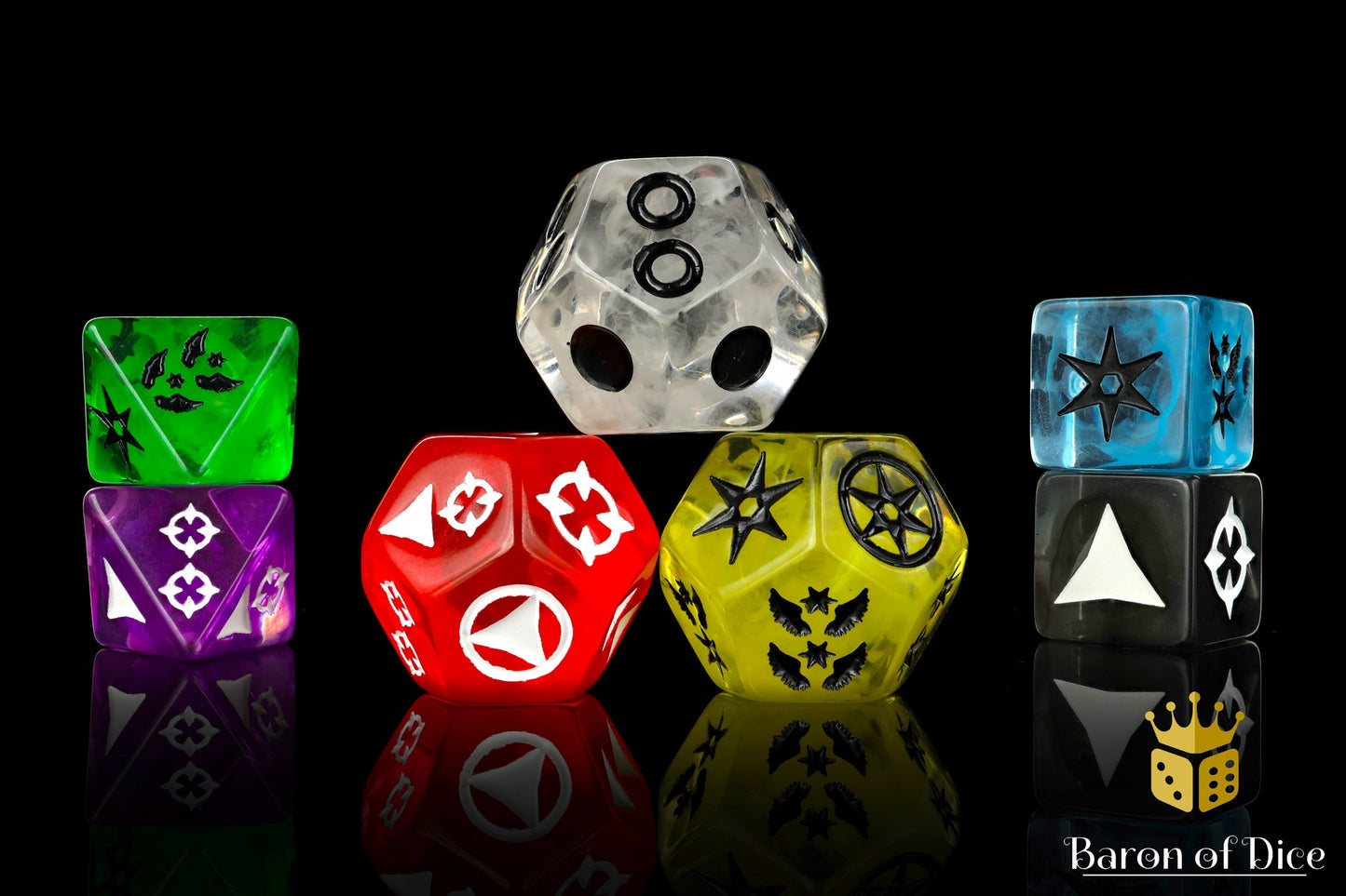 Galactic Rpg, Dice Set