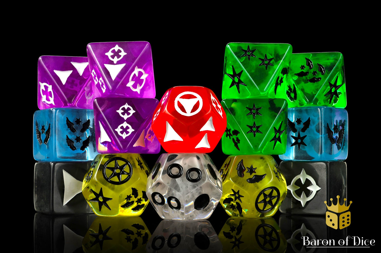 Galactic Rpg, Dice Set