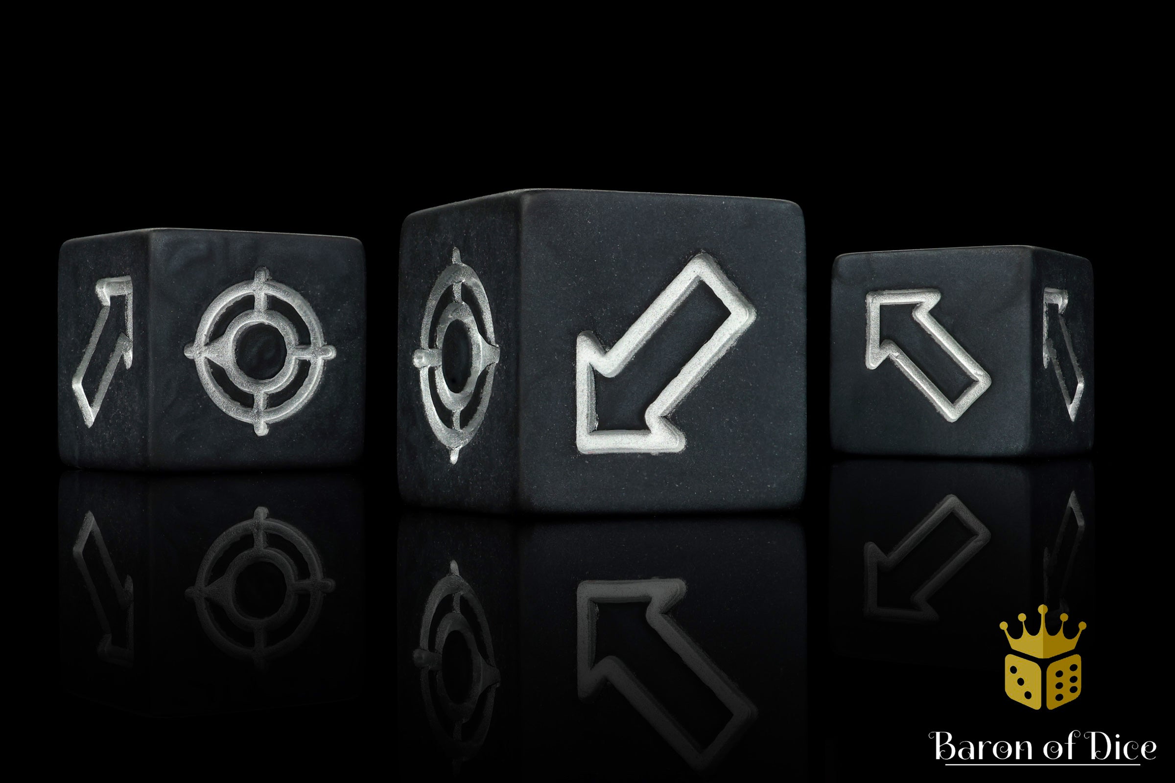 Scatter Die | Matte Black – Chaos Legion Gaming