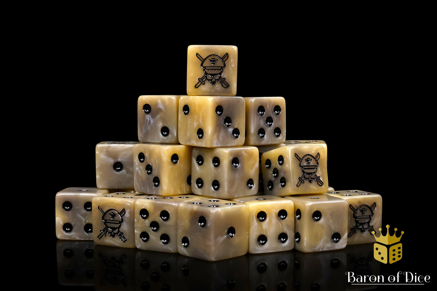 Military Sergeant, Desert, 16Mm Dice