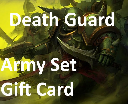 Death Guard Army Set Gift Card